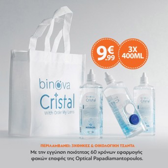 BINOVA CRISTAL3X400ML