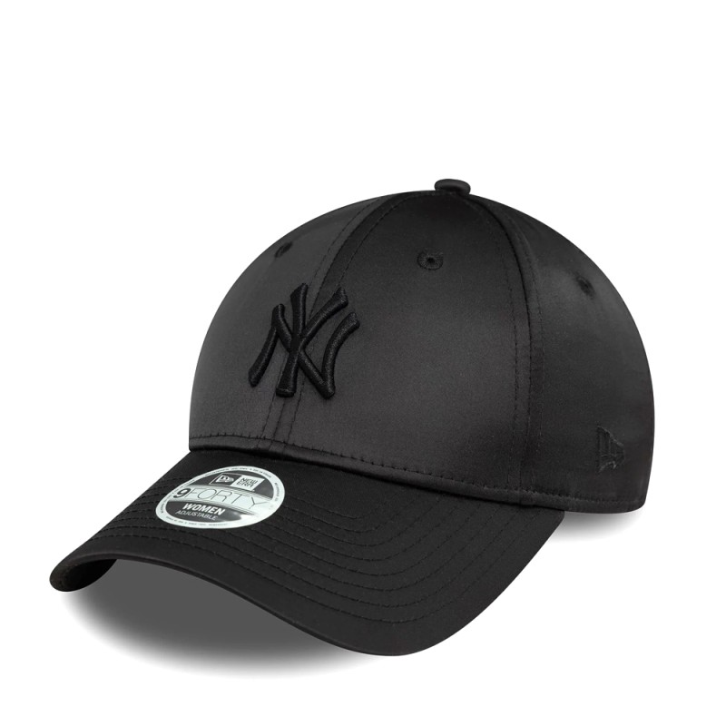 NEW ERA CAP WOMENS SATIN 9FORTY NEW YORK YANKEES BLK 60595368